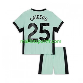 Maillot de Foot Chelsea Moises Caicedo 25 Enfant Troisieme 2023/24